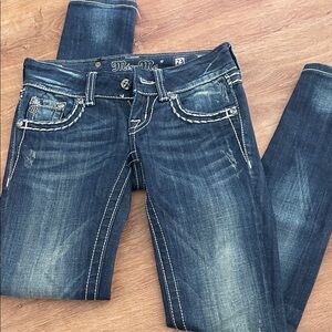 Miss Me Dark Wash Skinny Jeans